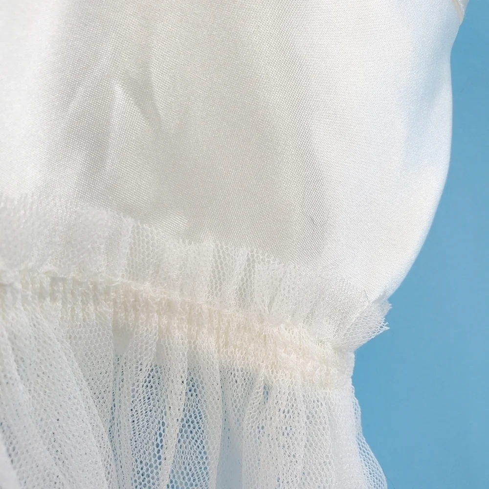 Flora Nikrooz white babydoll nightie *one piece only* NWT - Picture 13 of 15